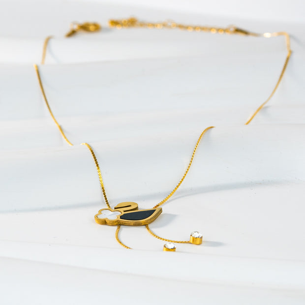 Luxury Stainless Duck Pendant