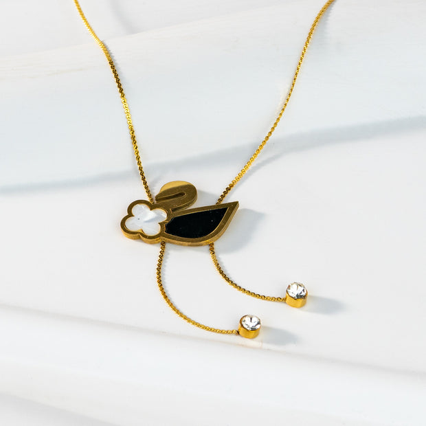 Luxury Stainless Duck Pendant