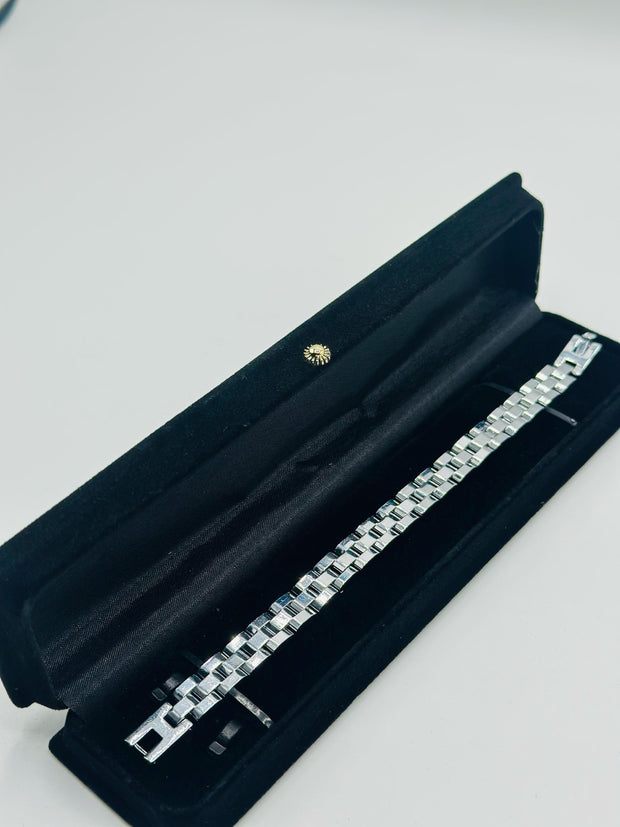 24k Two Tone Bracelet