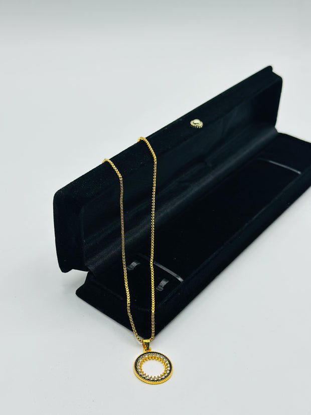 Luxury Stainless Circle Pendant