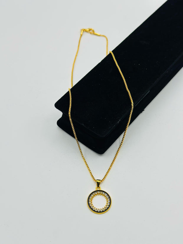 Luxury Stainless Circle Pendant