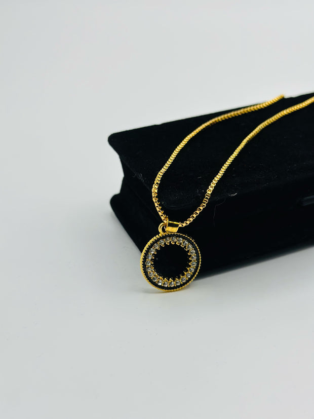 Luxury Stainless Circle Pendant