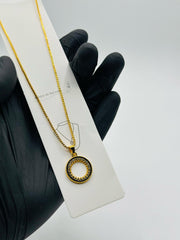 Luxury Stainless Circle Pendant