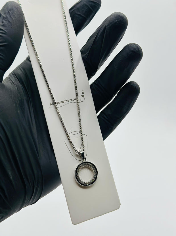 Luxury Stainless Circle Pendant