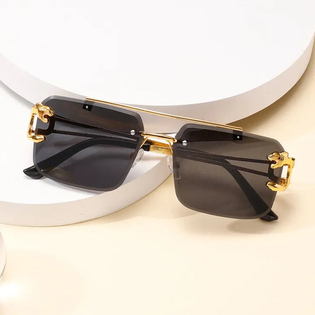 Mafia Shades Rimless luxury sunglasses 🕶️